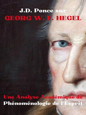 cover image of J.D. Ponce sur Georg W. F. Hegel